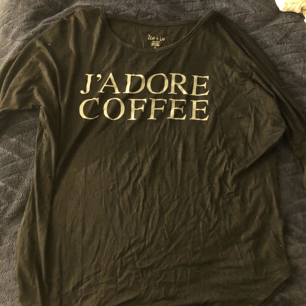 Black long sleeve shirt